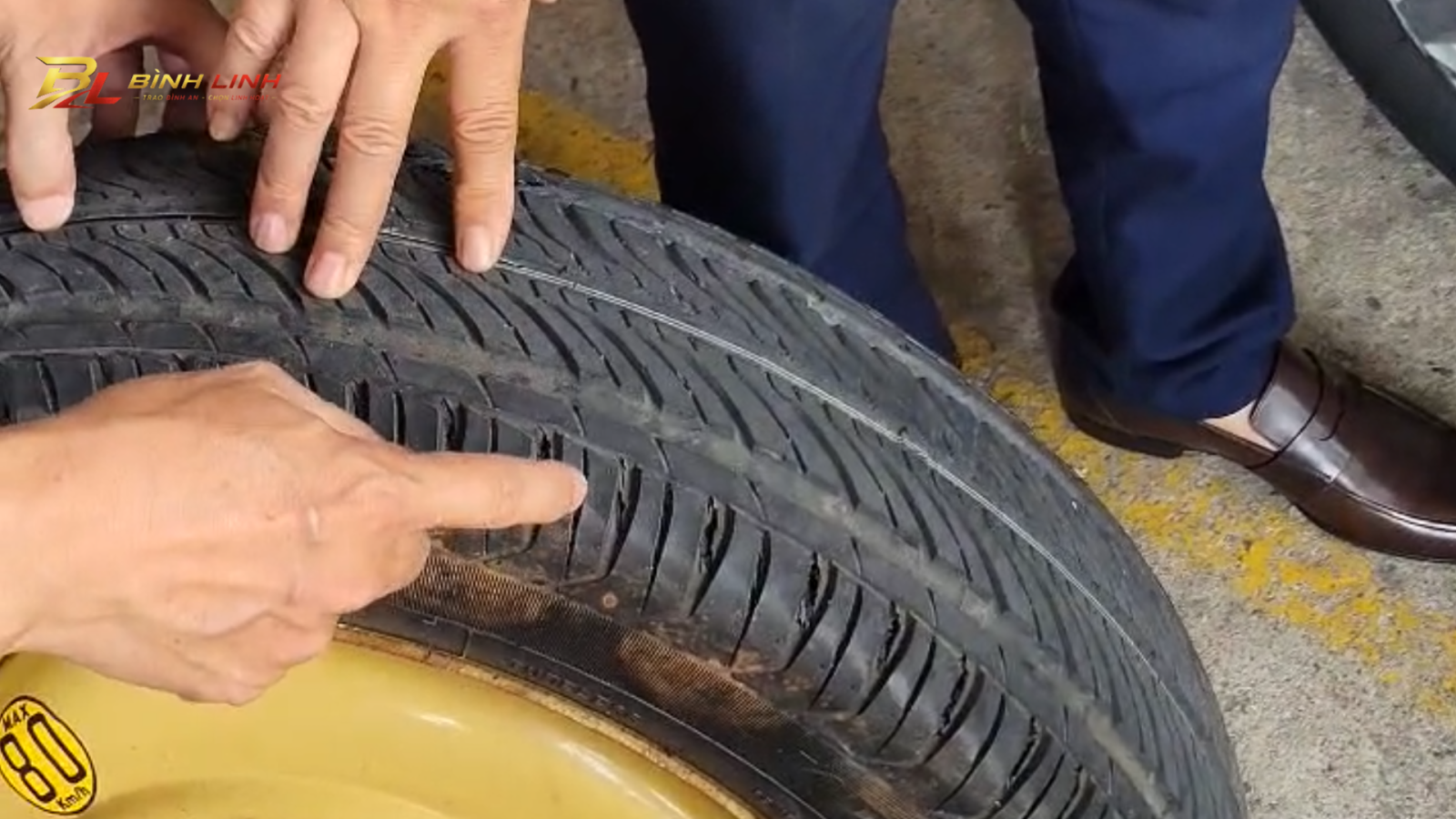 LỐP DỰ PHÒNG — BAO LÂU KIỂM TRA MỘT LẦN?