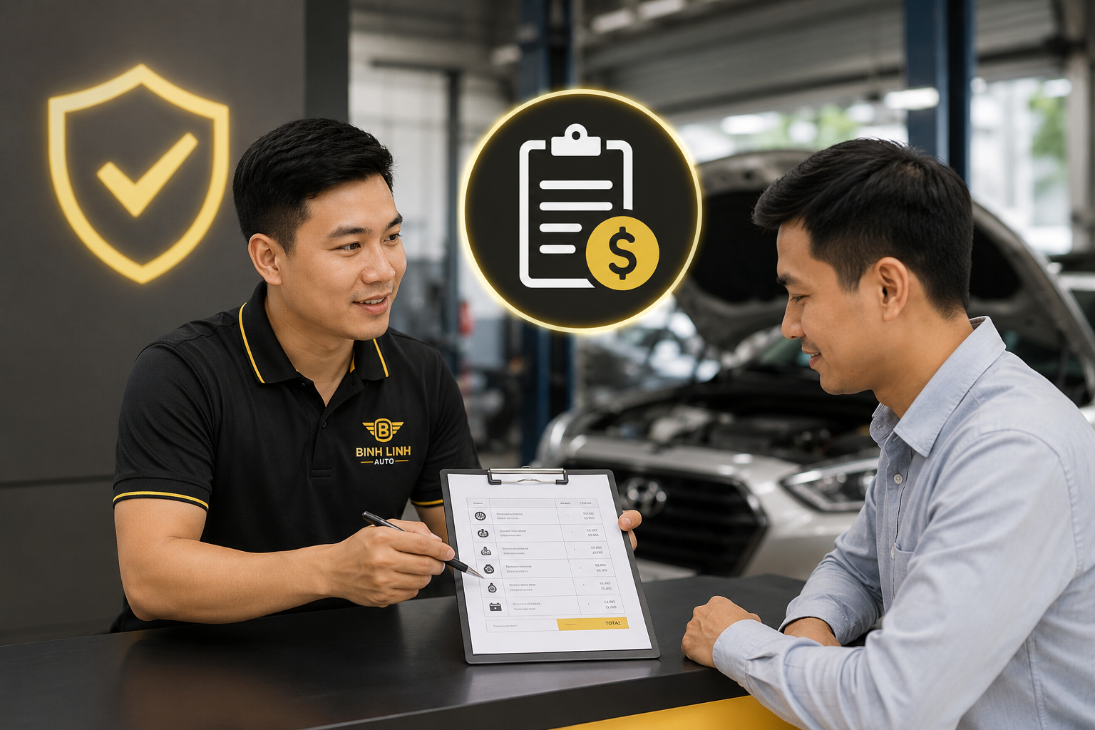 Minh bạch giá trước khi thanh toán – Cam kết của Bình Linh Auto