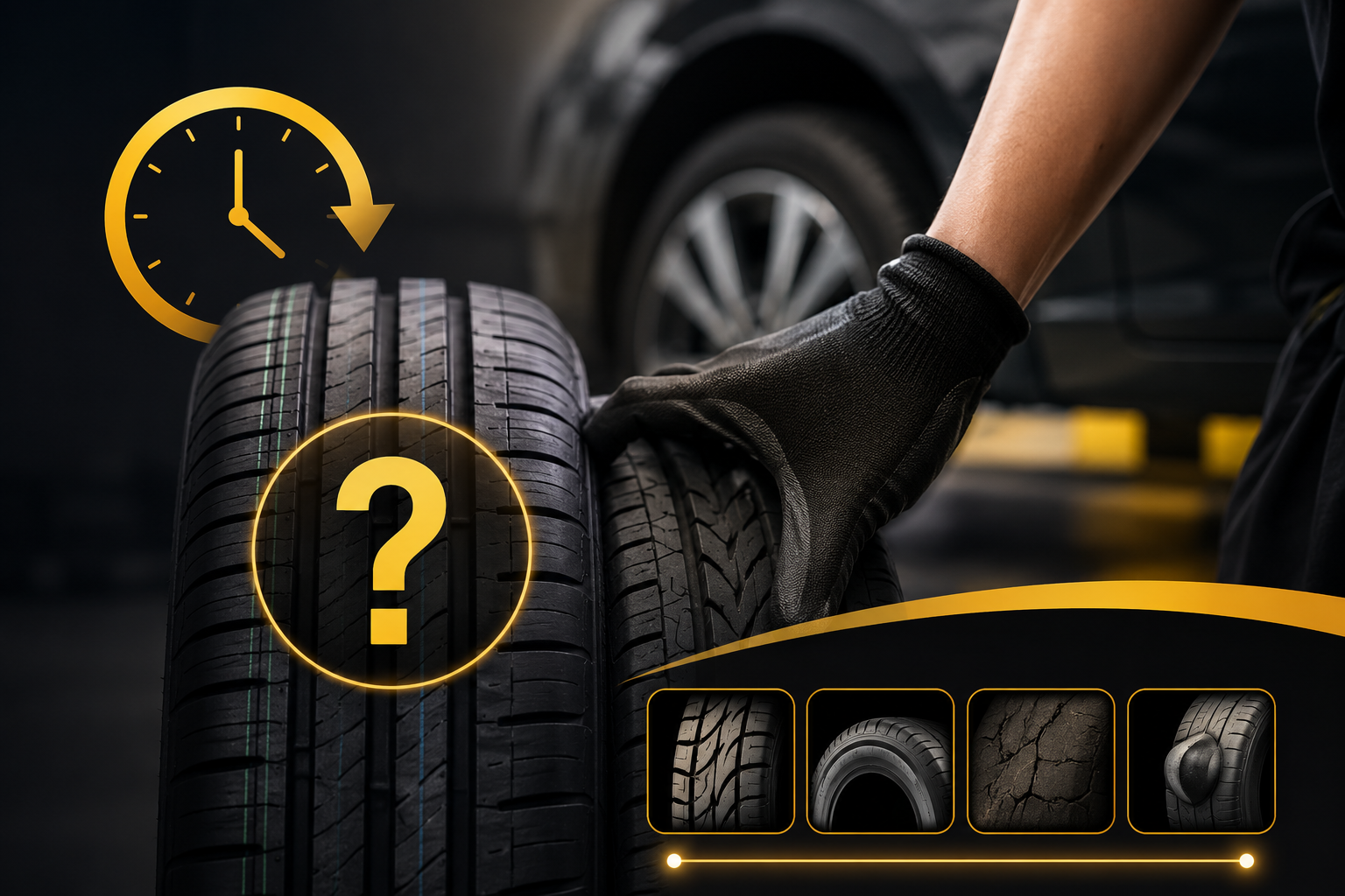 Bao Lâu Nên Thay Lốp Ô Tô Một Lần?
