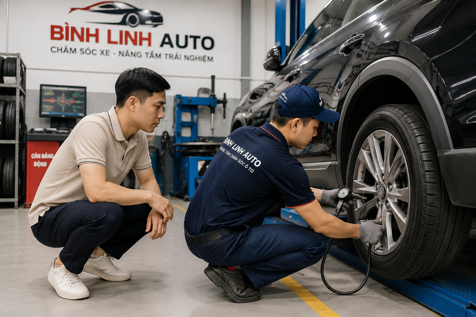 VÁ LỐP Ô TÔ Ở VINH