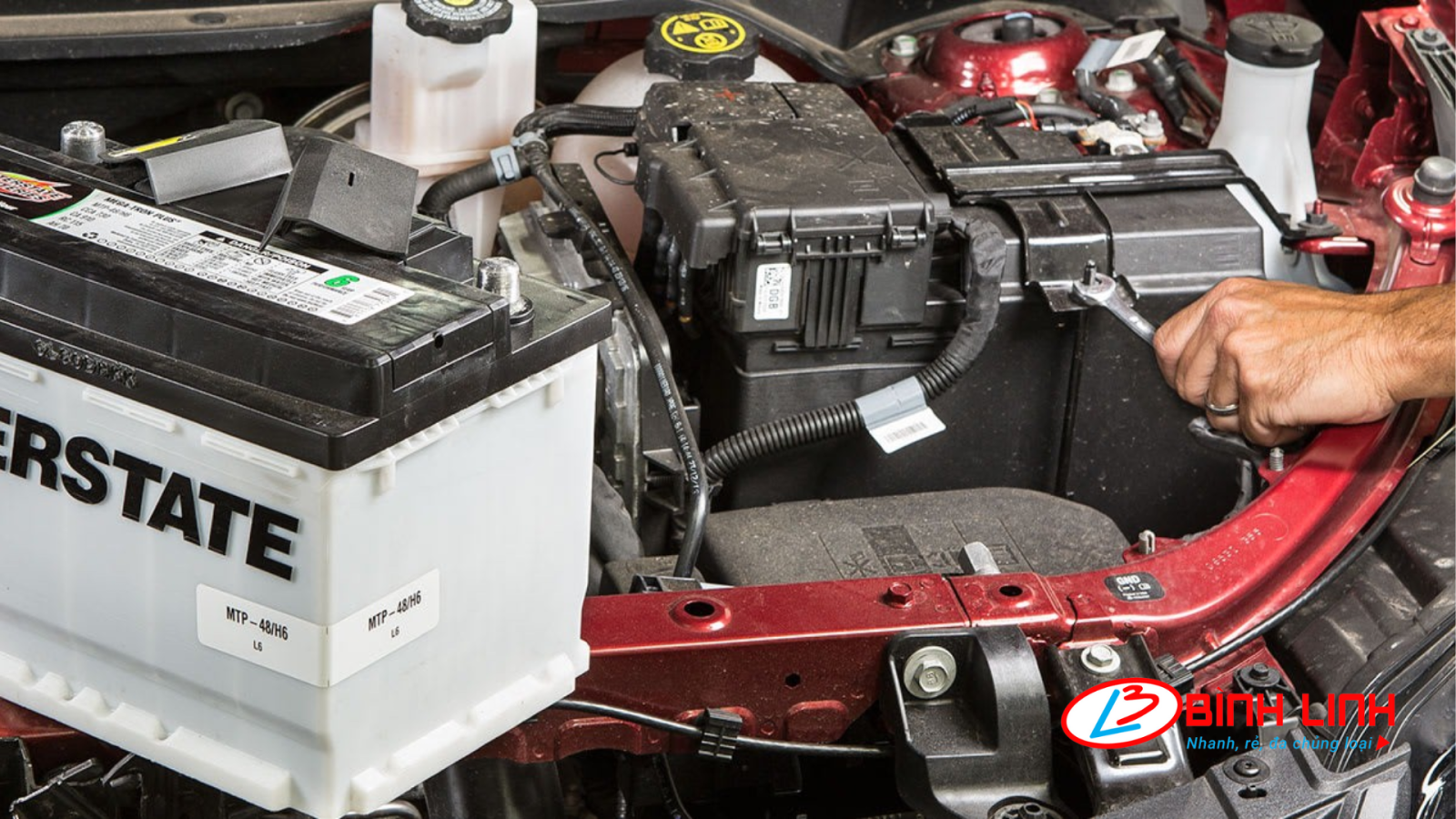 Thay ắc quy tận nơi