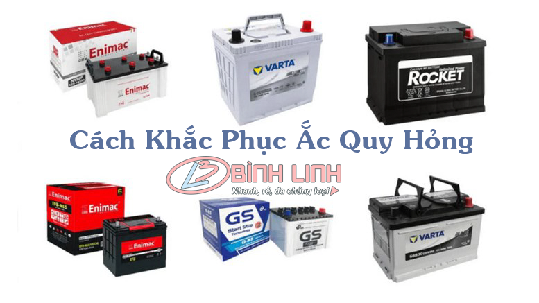 Bình ắc quy ô tô được dùng làm gì? Cách khắc phục ắc quy hỏng