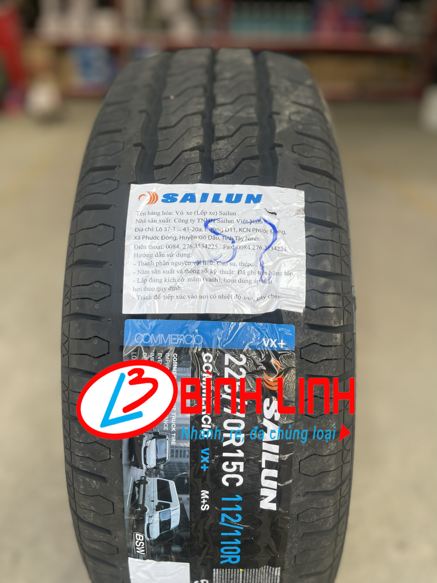 Lốp Sailun SL83 205/65R16C 107/105T 8PR